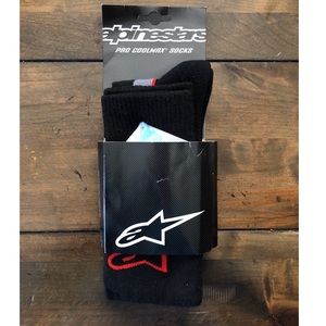 Alpinestars Pro Coolmax Socks - Lot of 4